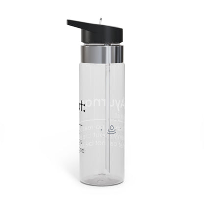 Ayurnamat Wellness Water Bottle - Hydration for Mind and Body