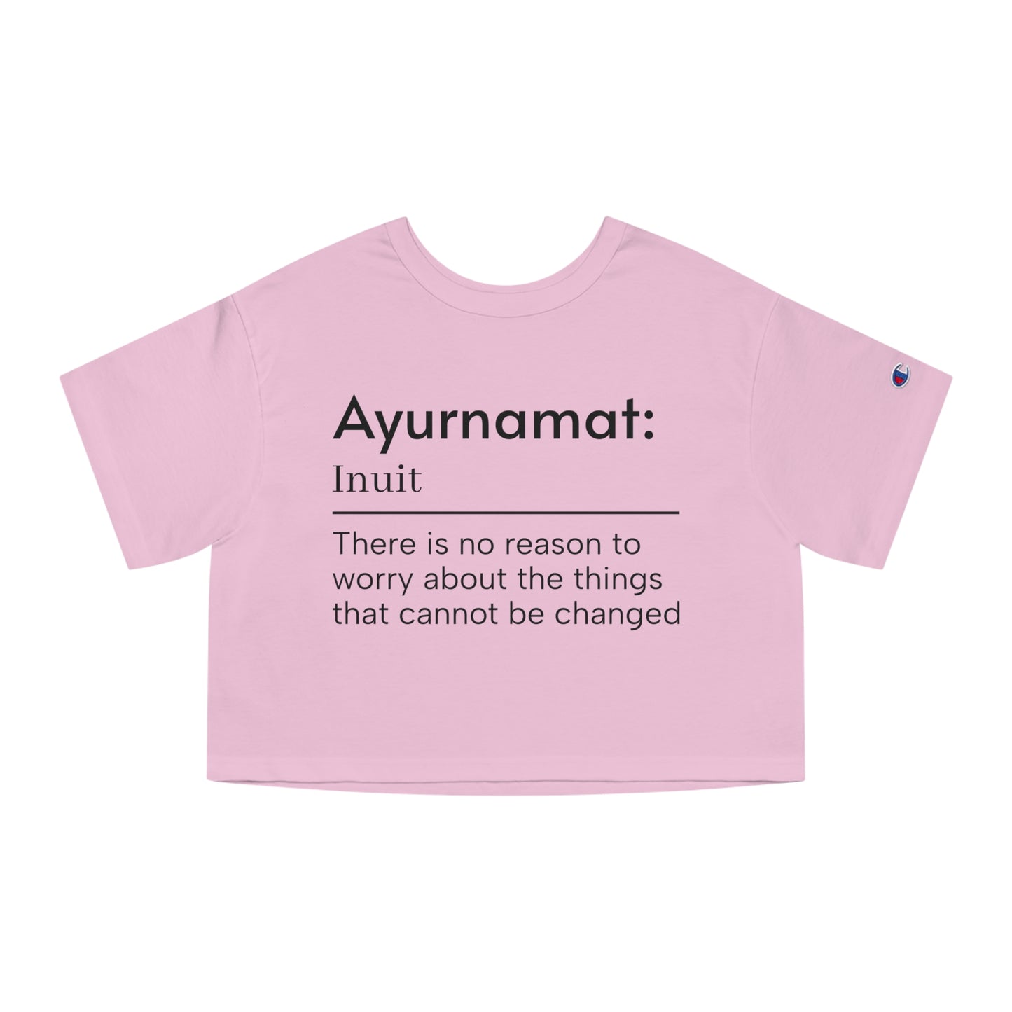 Champion Ayurnamat Essence Cropped T-Shirt