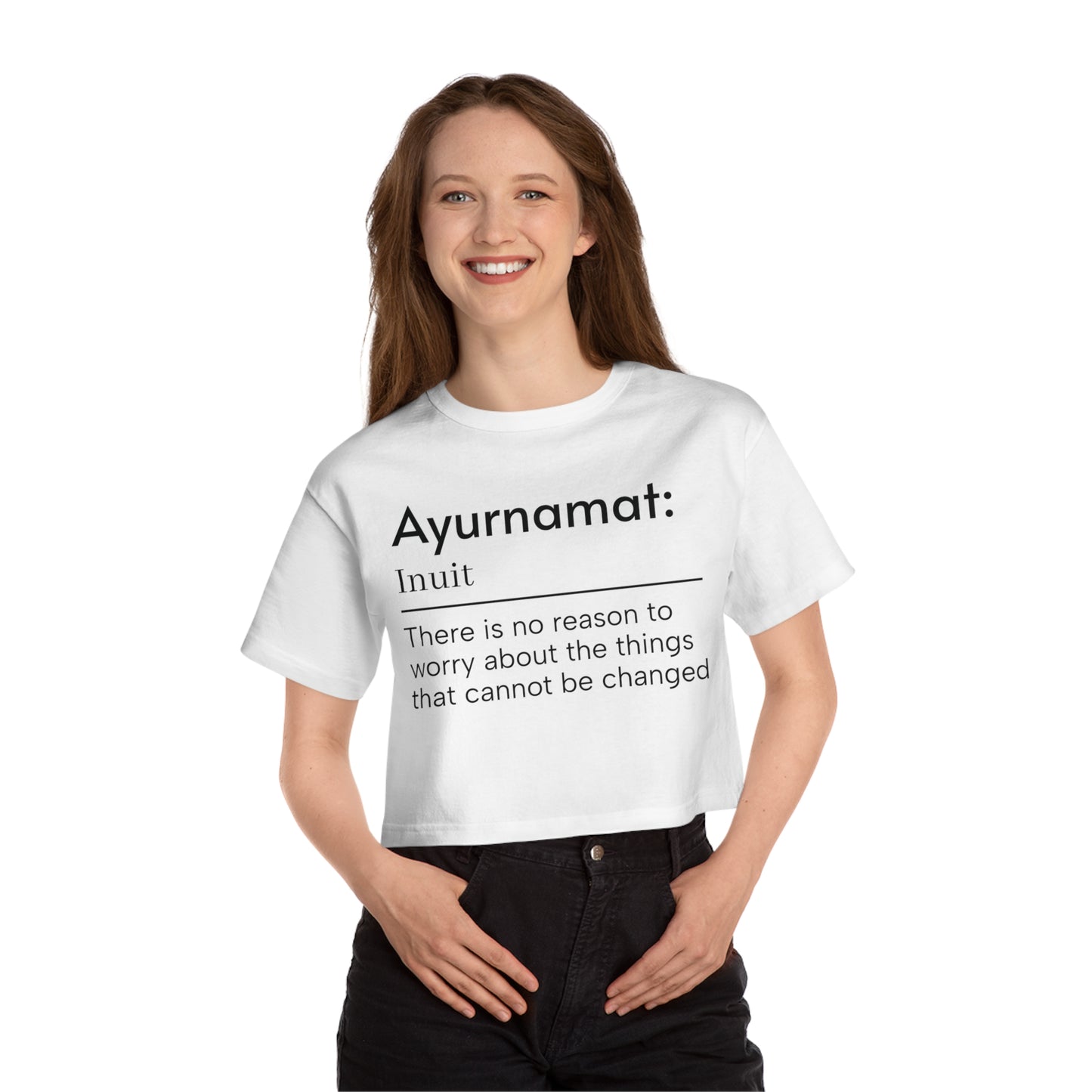 Champion Ayurnamat Essence Cropped T-Shirt